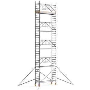 Rolsteiger 0,7 x 2,5 m, werkhoogte 10 meter